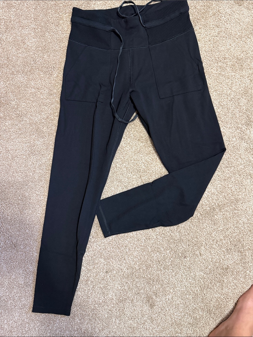 Travis Mathew Black Women's Drawstring Track Joggers